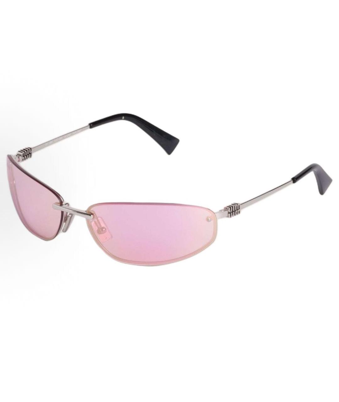 MIU MIU Розовые солнцезащитные очки, фото 2