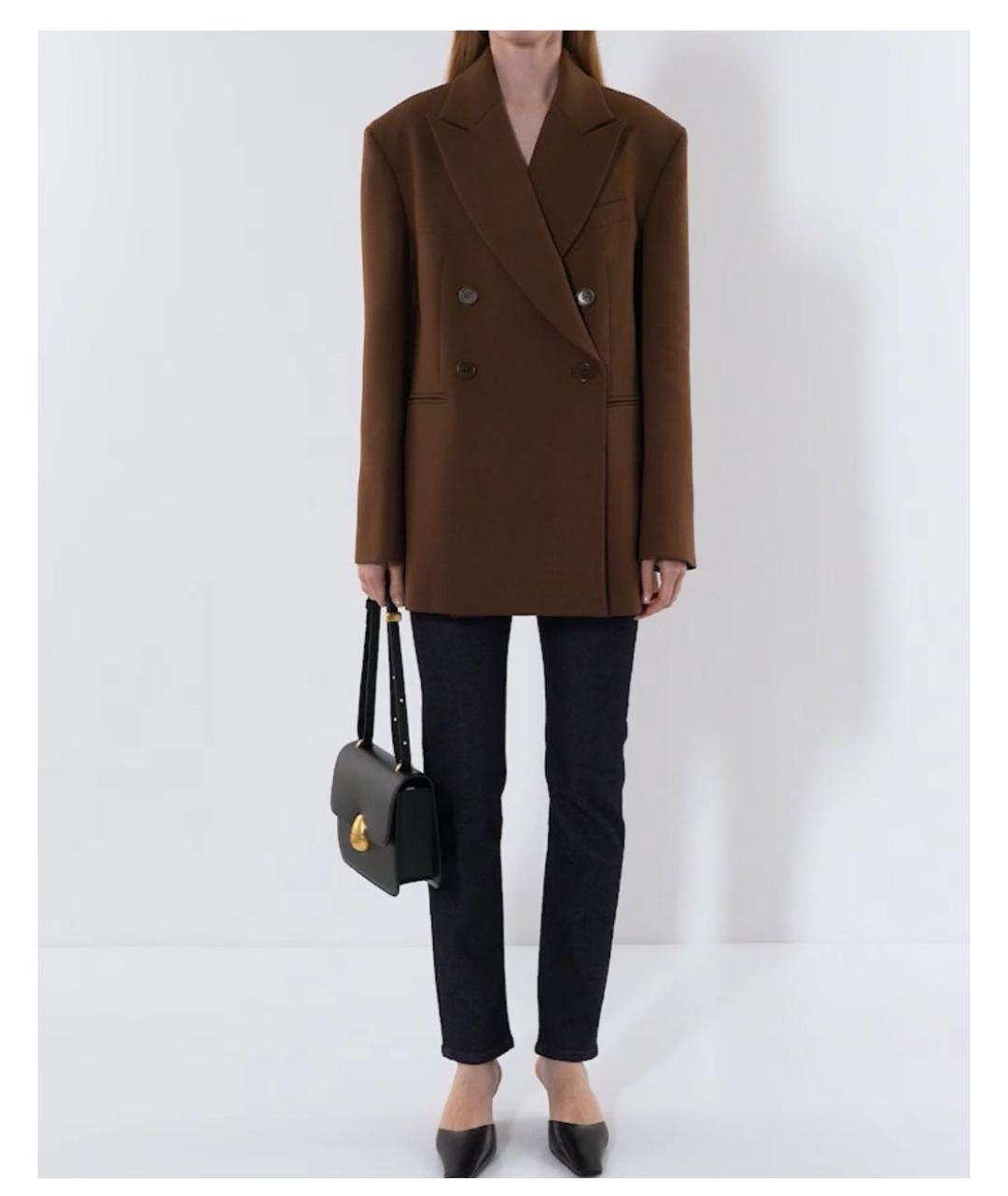 KITON Темно-синие хлопко-эластановые прямые джинсы, фото 5