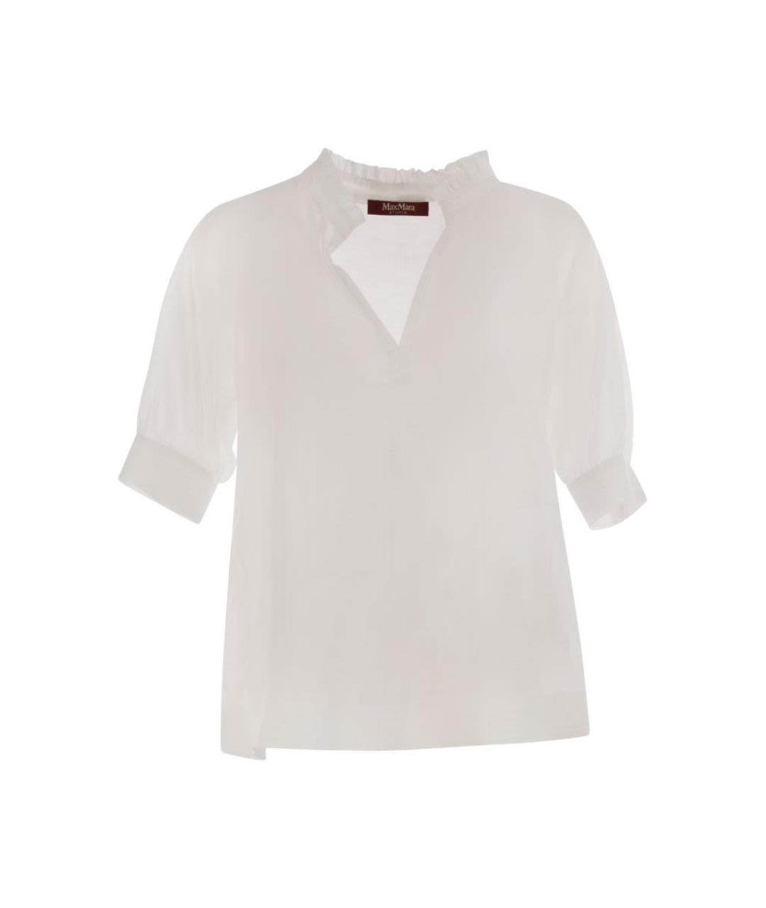MAX MARA Белая блузы, фото 1