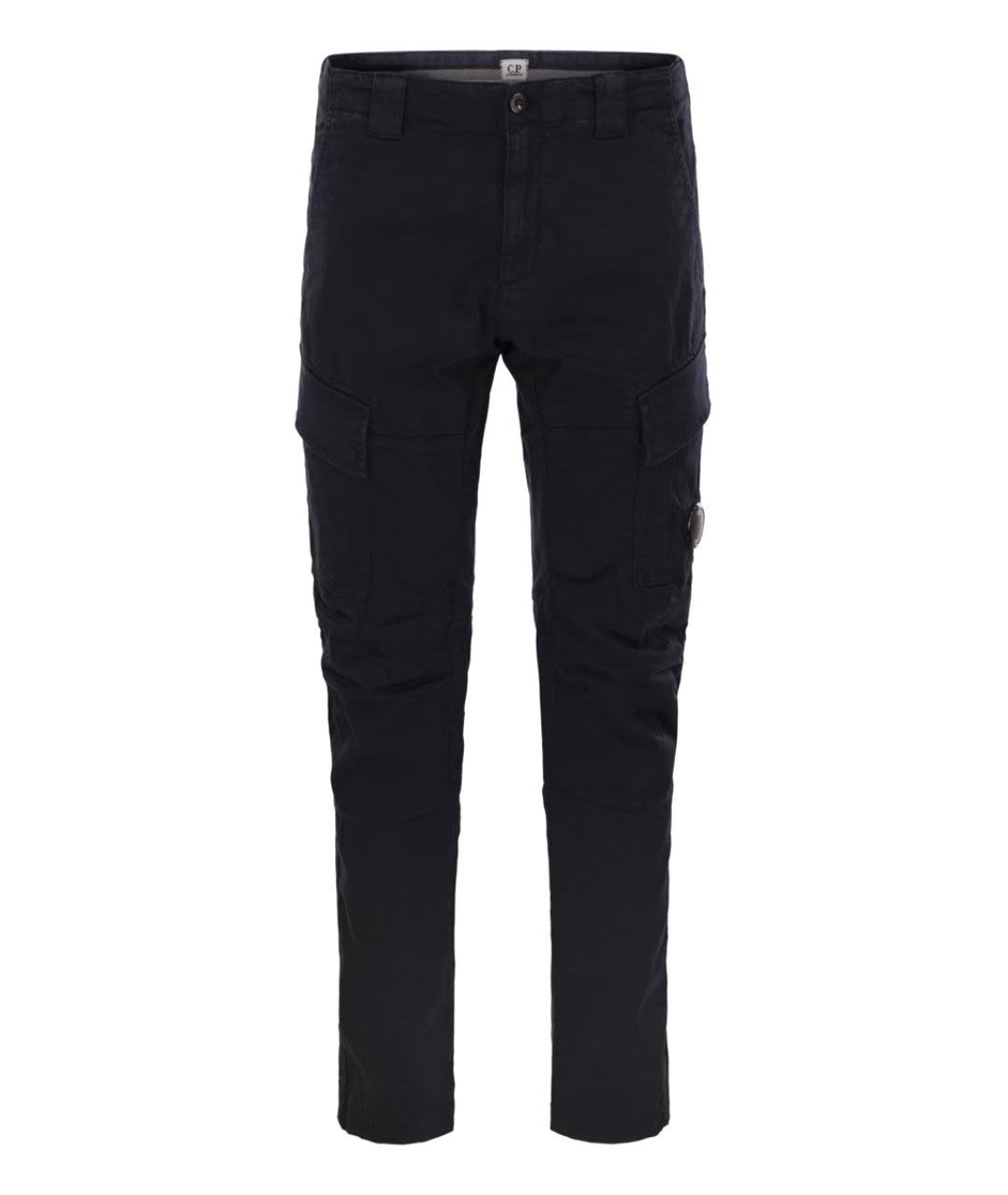 CP COMPANY Синие хлопковые повседневные брюки, фото 1
