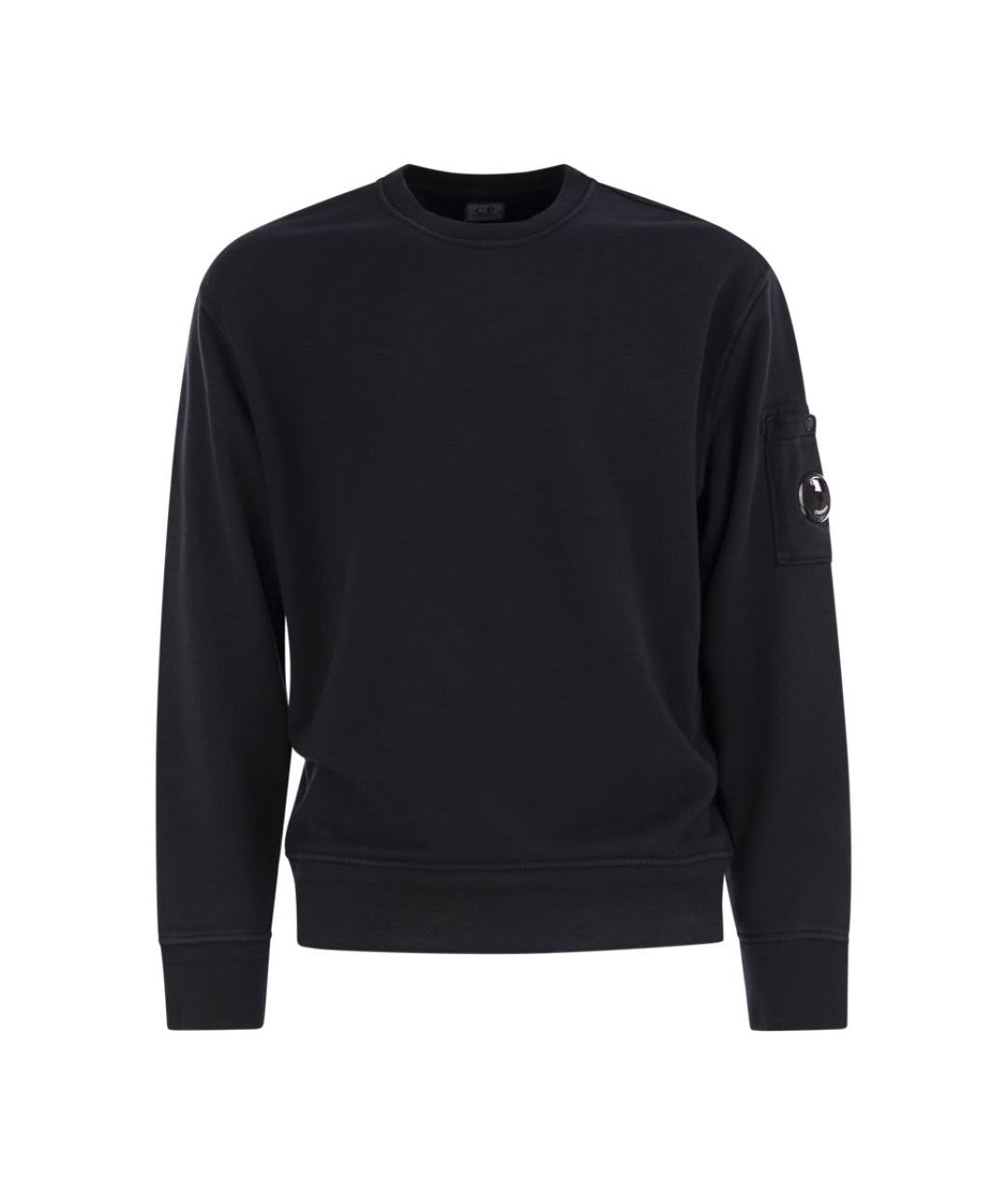 CP COMPANY Темно-синий хлопковый джемпер / свитер, фото 1