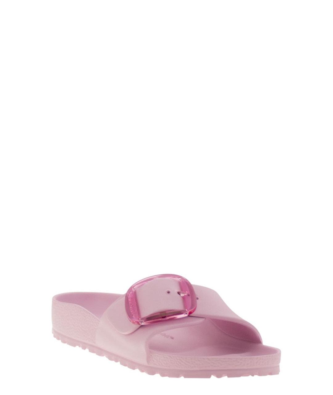 BIRKENSTOCK Розовые синтетические шлепанцы, фото 2