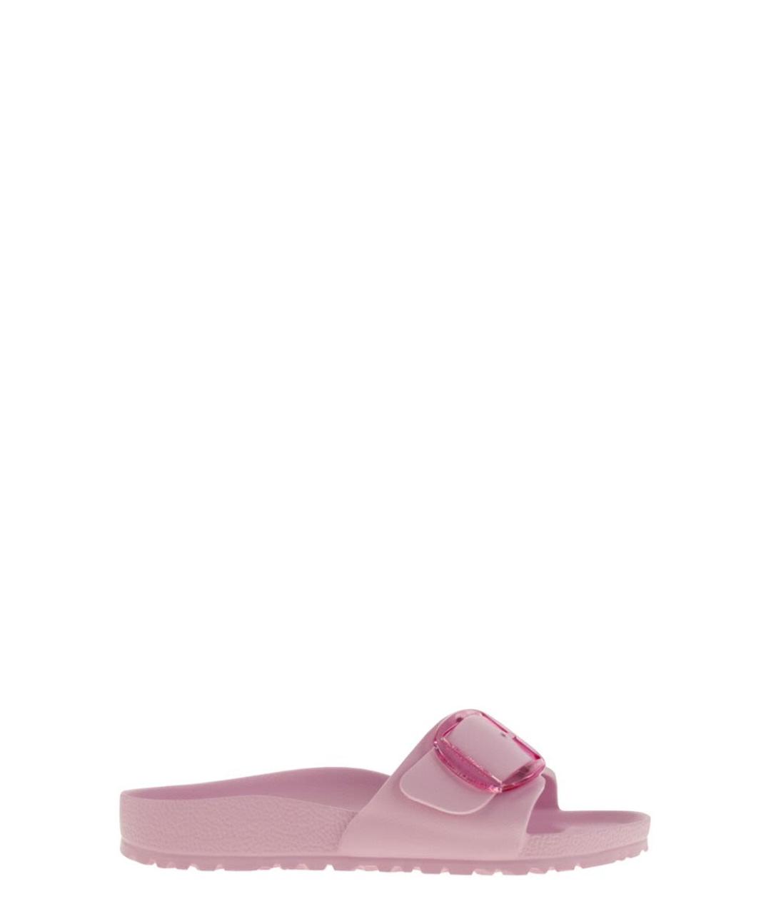 BIRKENSTOCK Розовые синтетические шлепанцы, фото 1