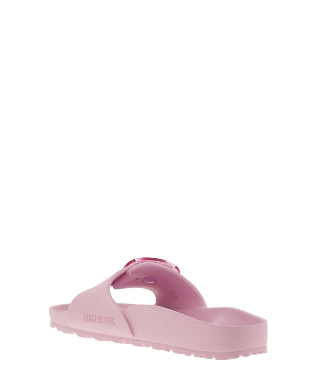 BIRKENSTOCK Розовые синтетические шлепанцы, фото 3