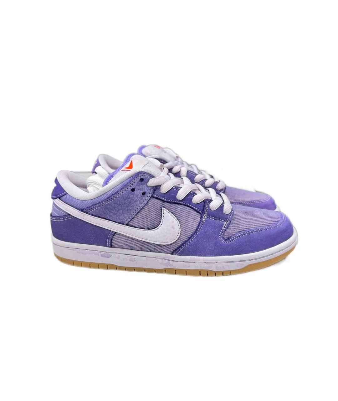 NIKE Фиолетовые текстильные низкие кроссовки / кеды, фото 5