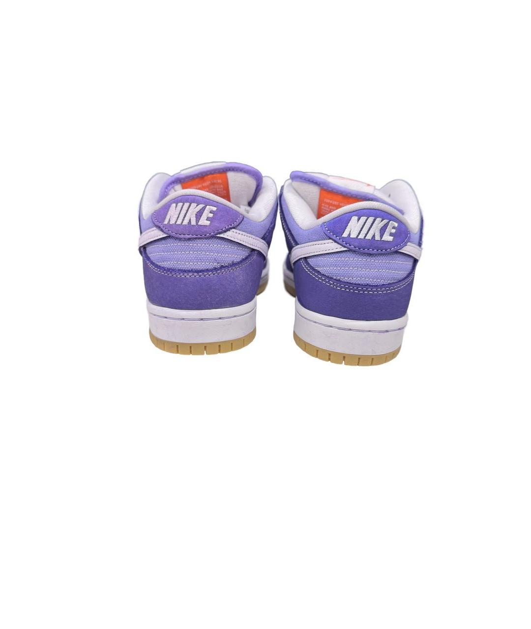 NIKE Фиолетовые текстильные низкие кроссовки / кеды, фото 4