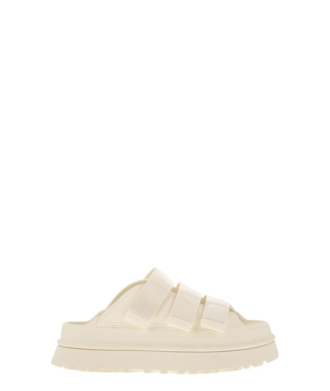 UGG AUSTRALIA Бежевые сабо, фото 1