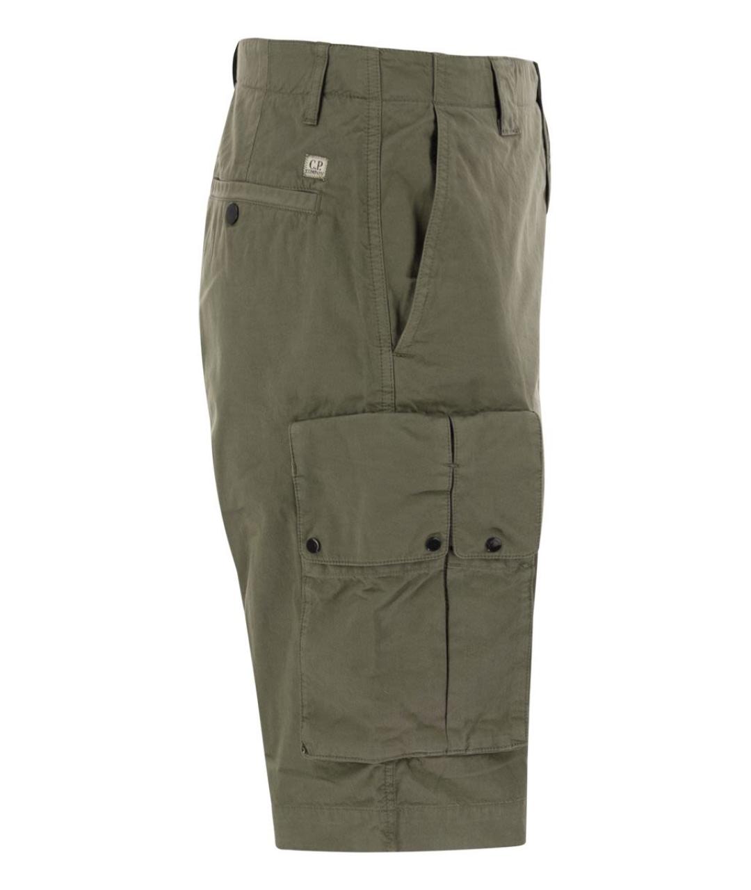 CP COMPANY Хаки хлопковые шорты, фото 3