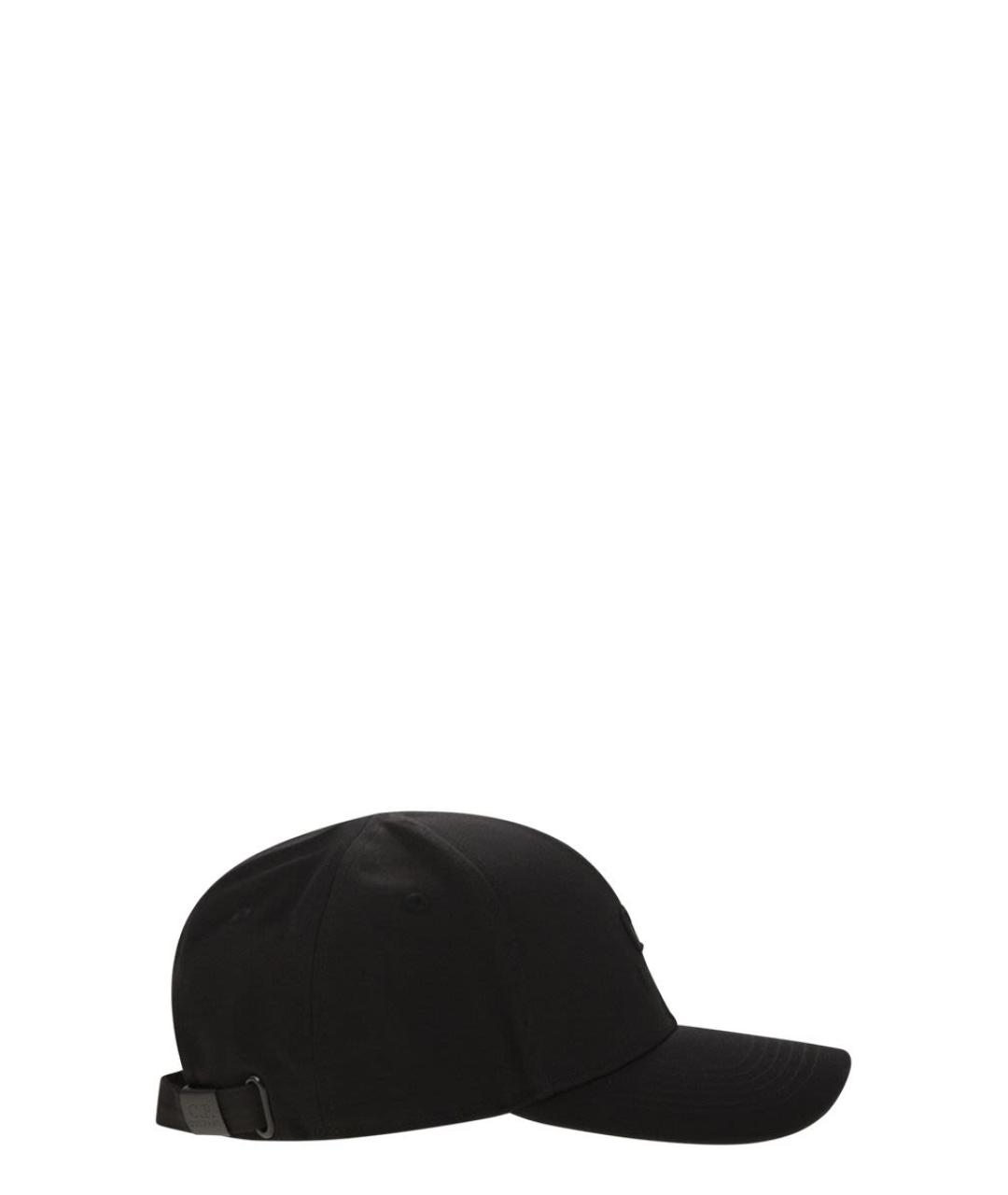 CP COMPANY Черная хлопковая кепка/бейсболка, фото 3