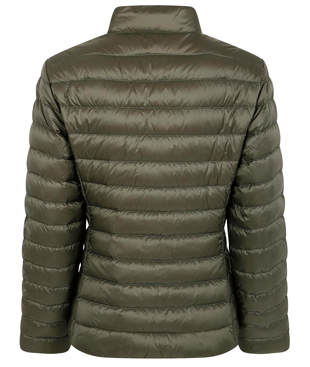 MONCLER Зеленая полиамидовая куртка, фото 2