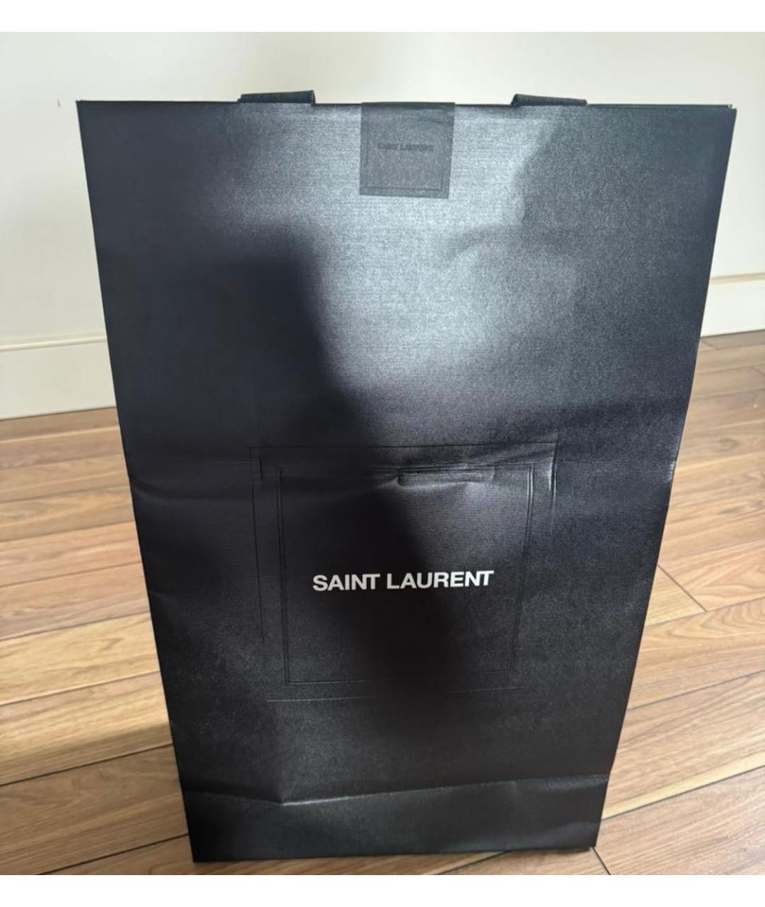 SAINT LAURENT Черная сумка через плечо, фото 5