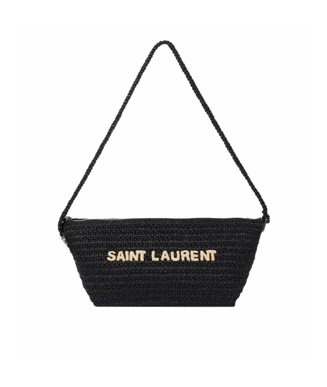 SAINT LAURENT Черная сумка через плечо, фото 1