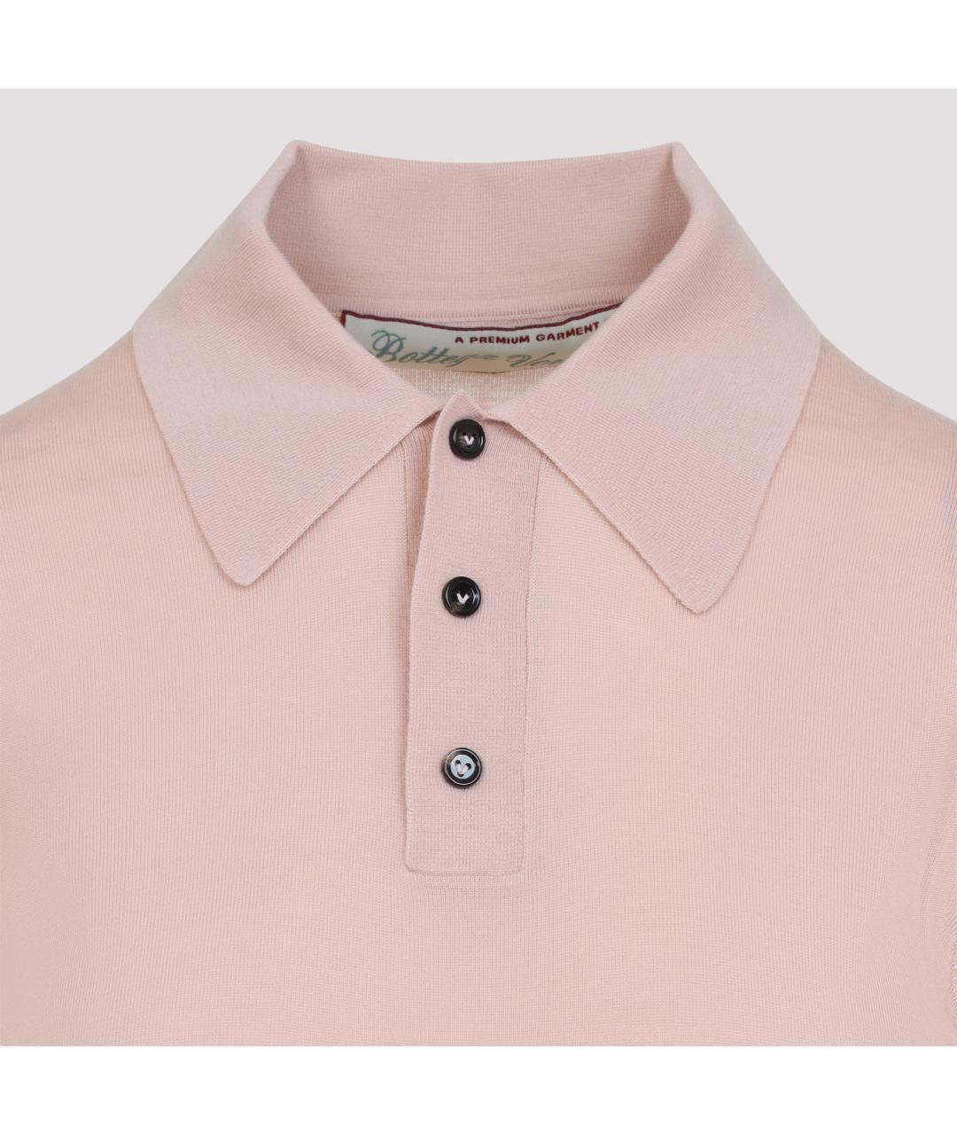 BOTTEGA VENETA Розовый кашемировый джемпер / свитер, фото 5