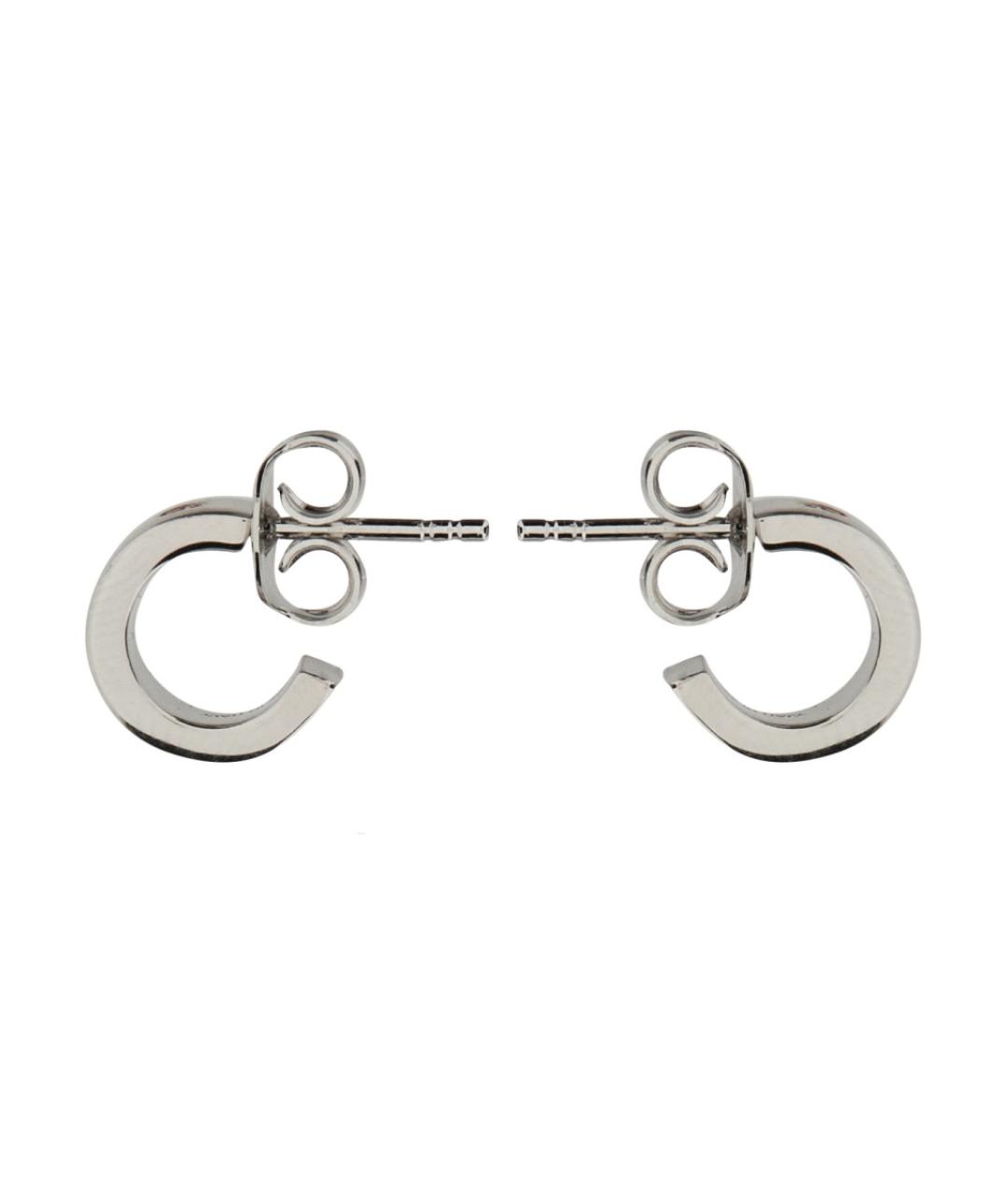MM6 MAISON MARGIELA Серебряные латунные серьги, фото 2