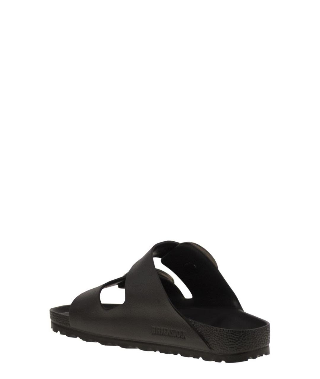 BIRKENSTOCK Черные синтетические сандалии, фото 3