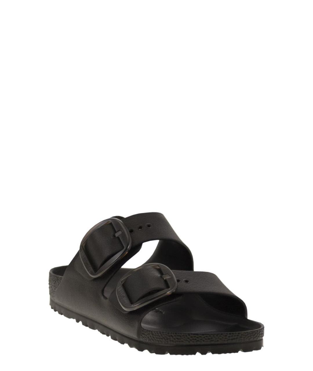 BIRKENSTOCK Черные синтетические сандалии, фото 2