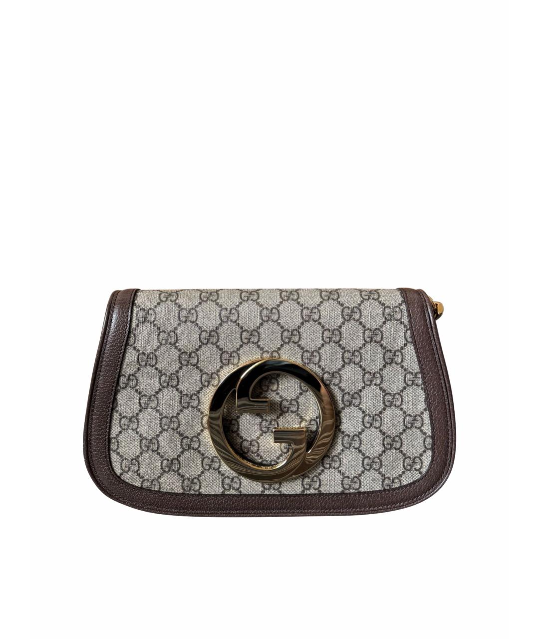 GUCCI Коричневая сумка через плечо, фото 1