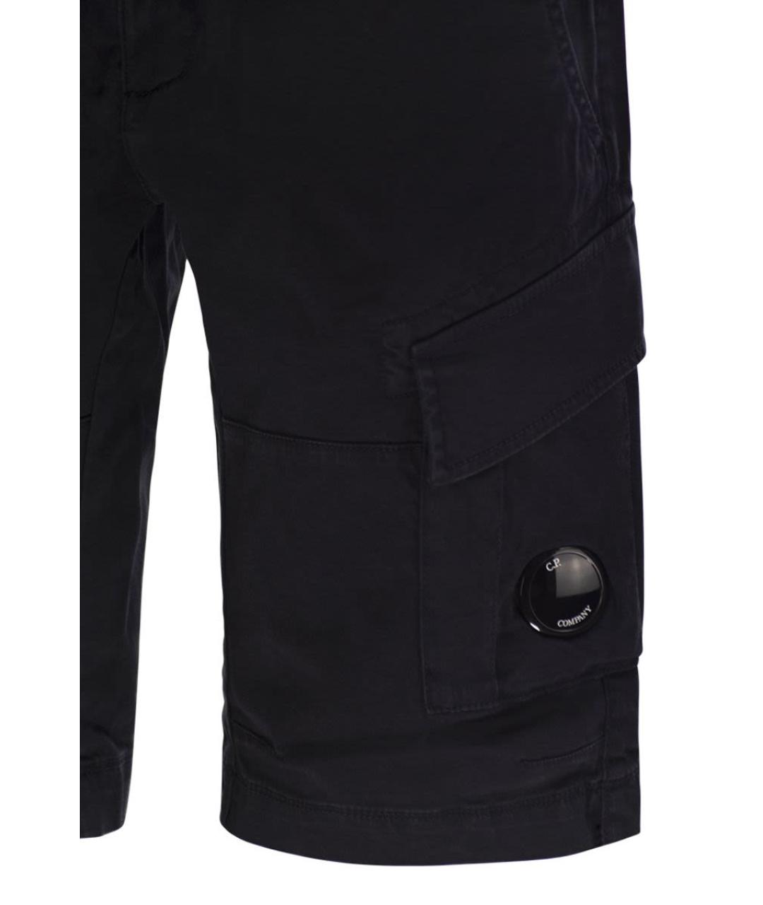 CP COMPANY Темно-синие хлопковые шорты, фото 4