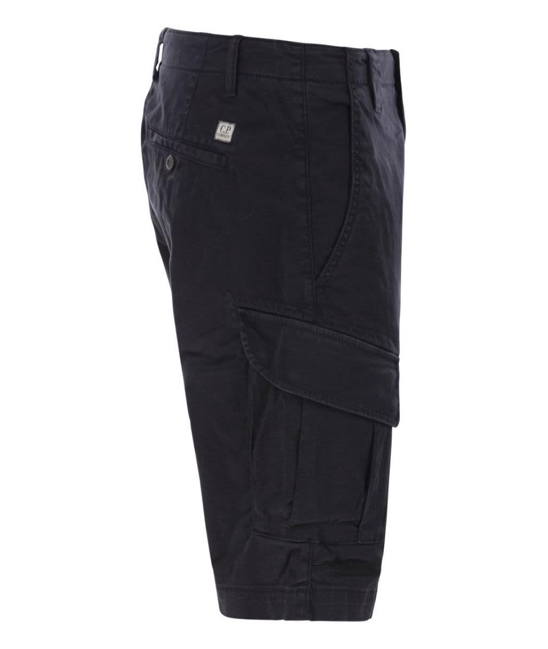 CP COMPANY Темно-синие хлопковые шорты, фото 3