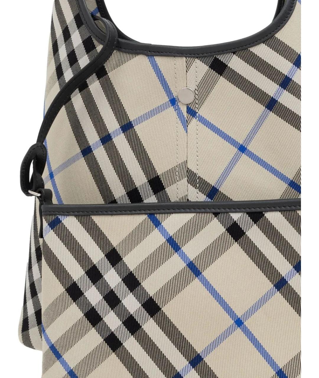 BURBERRY Мульти тканевая сумка через плечо, фото 5