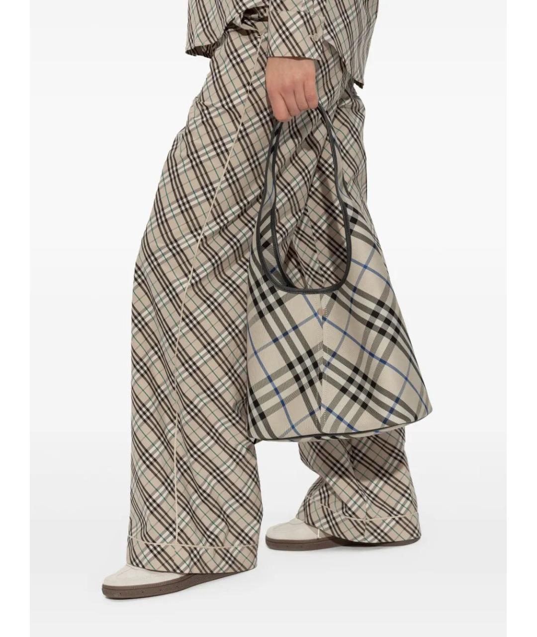 BURBERRY Мульти тканевая сумка через плечо, фото 2