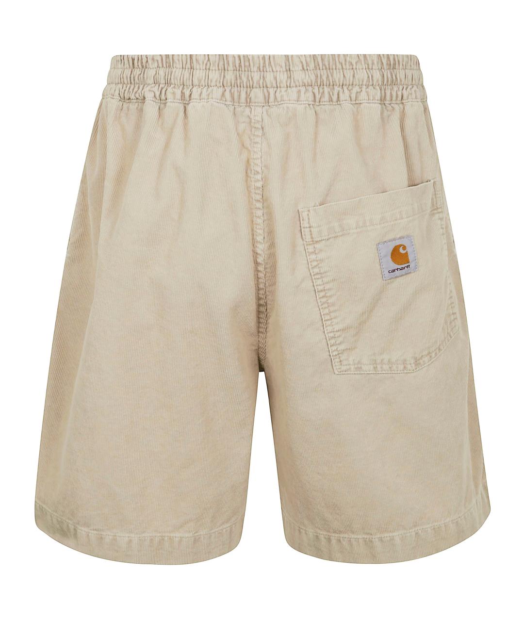CARHARTT WIP Бежевые хлопковые шорты, фото 2