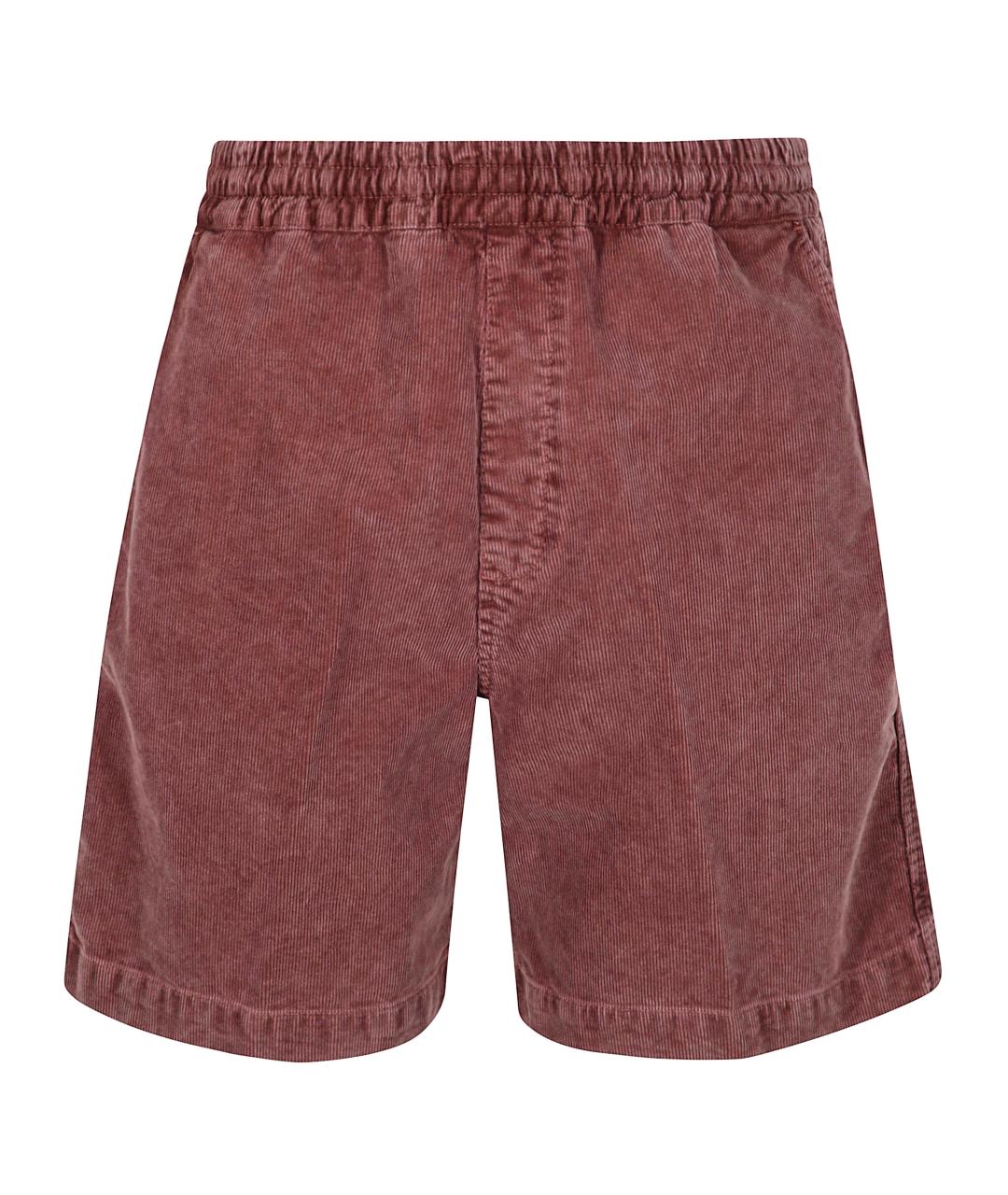 CARHARTT WIP Бордовые хлопковые шорты, фото 1