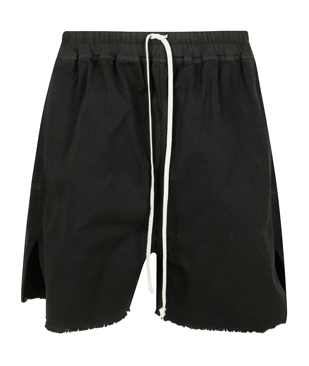 RICK OWENS DRKSHDW Черные хлопковые шорты, фото 1