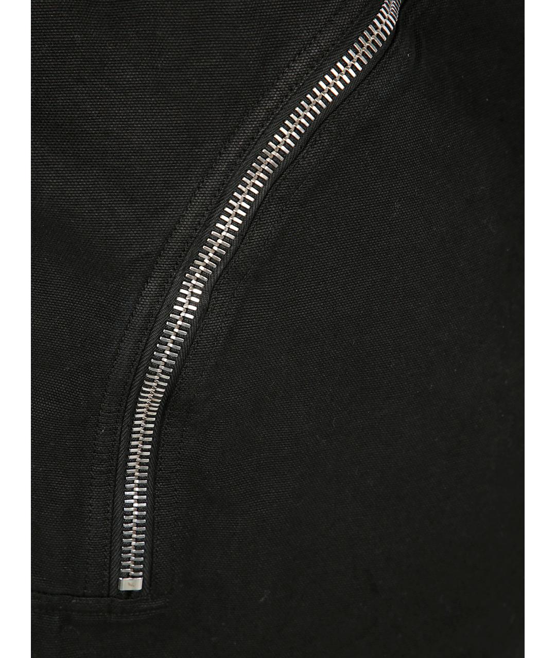 RICK OWENS DRKSHDW Черные хлопковые шорты, фото 3