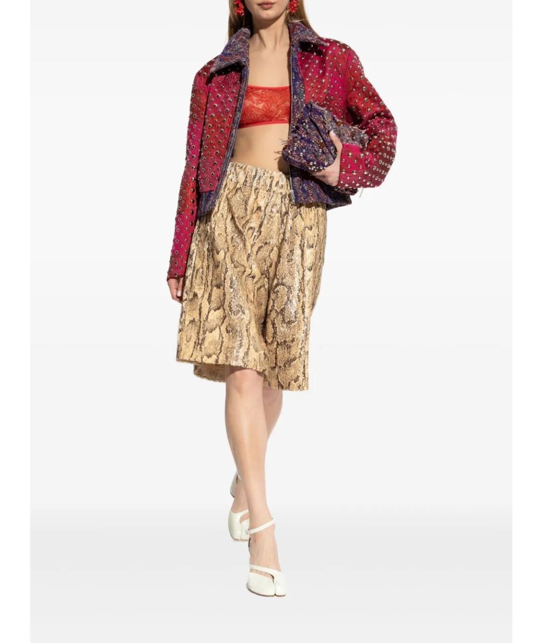 DRIES VAN NOTEN Мульти шорты, фото 2