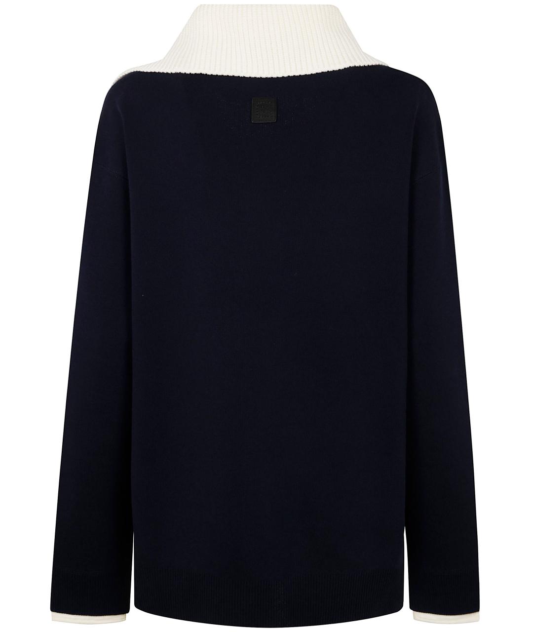LANVIN Синий хлопковый кардиган, фото 2