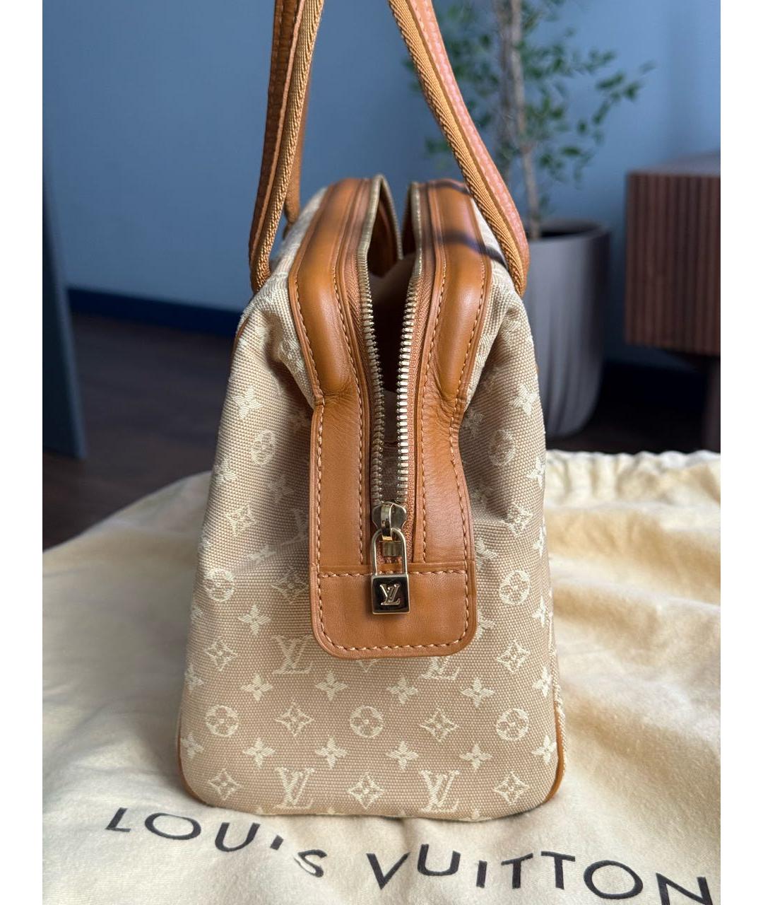 LOUIS VUITTON Бежевая сумка тоут, фото 2