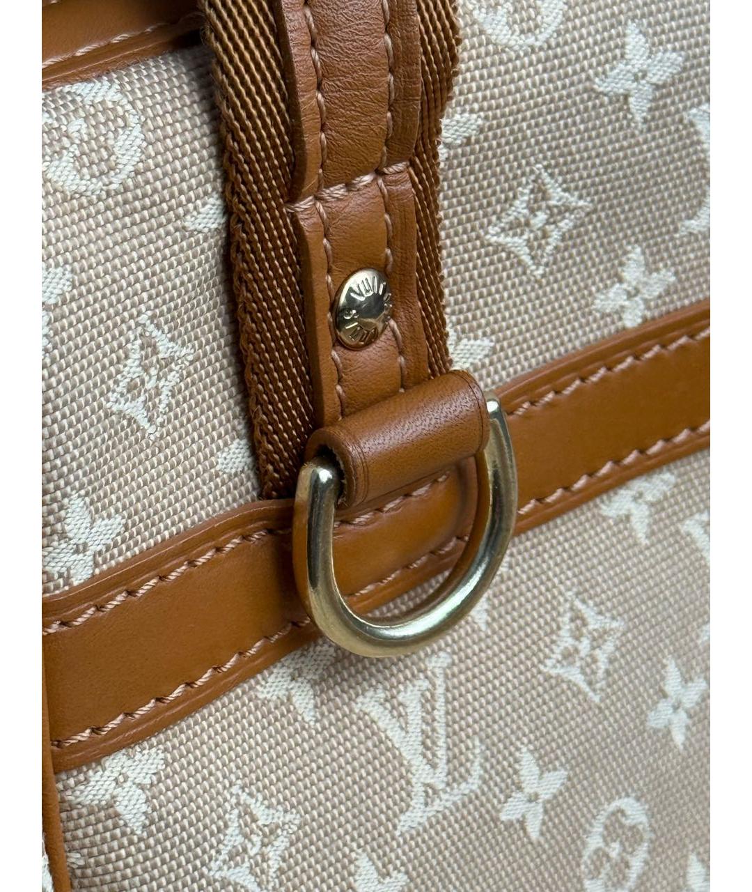LOUIS VUITTON Бежевая сумка тоут, фото 6