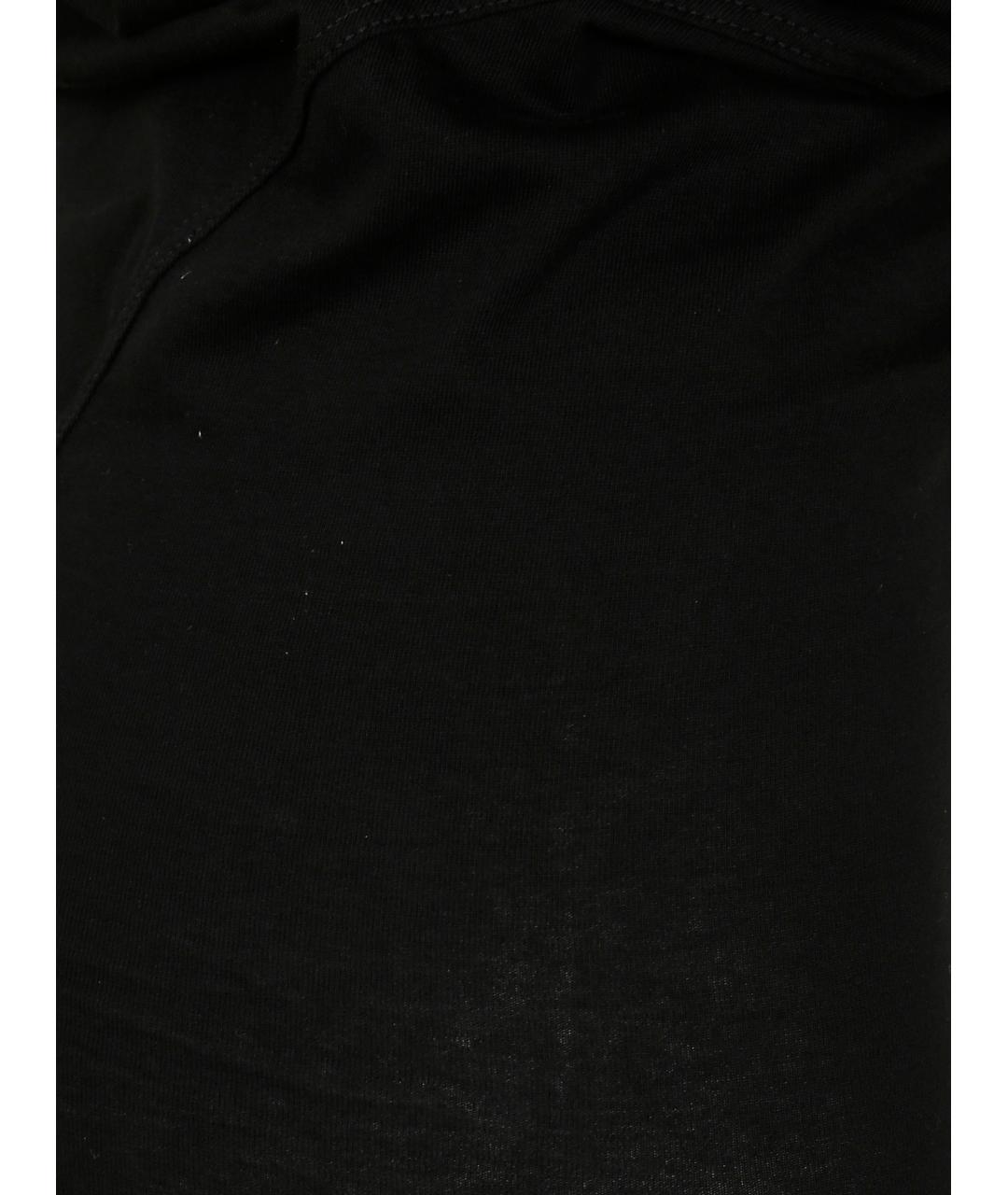 RICK OWENS Черная юбка макси, фото 3
