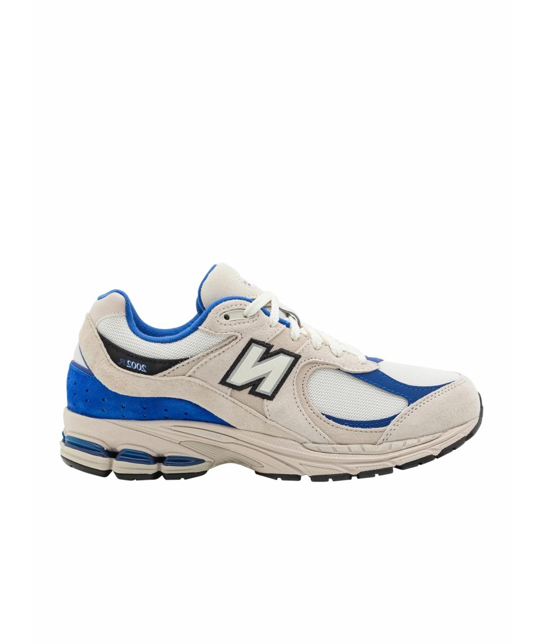 NEW BALANCE Белые замшевые низкие кроссовки / кеды, фото 1