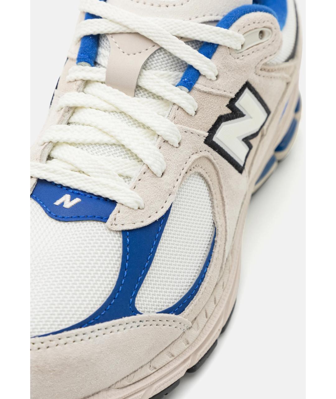 NEW BALANCE Белые замшевые низкие кроссовки / кеды, фото 6