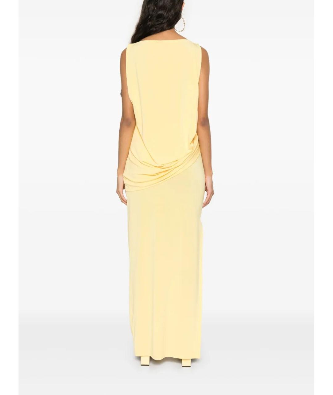 JACQUEMUS Желтое повседневное платье, фото 2