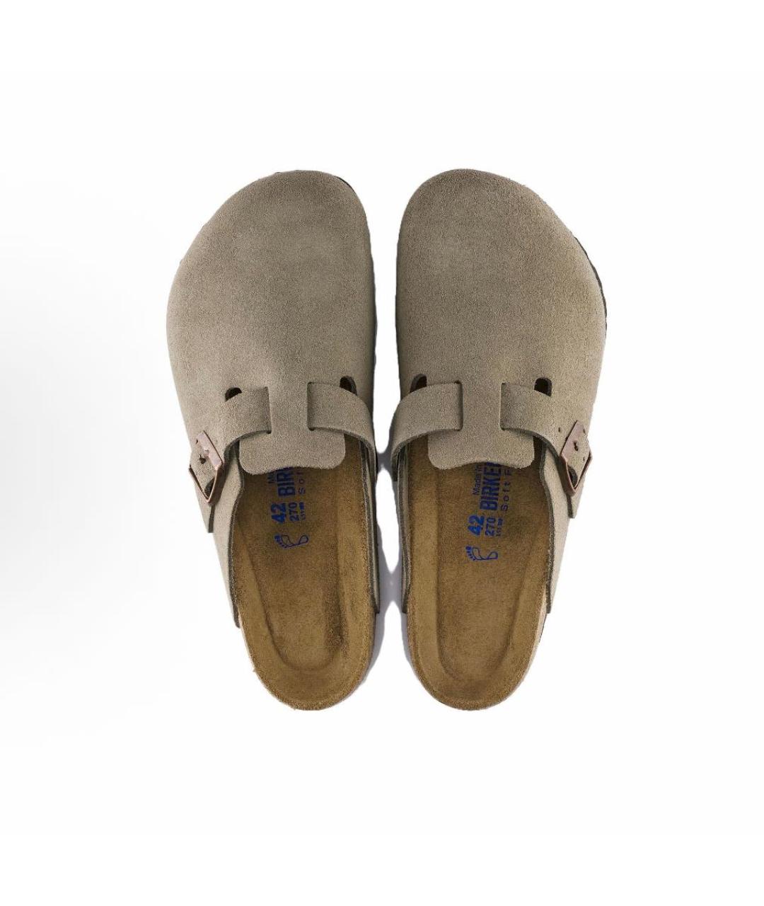 BIRKENSTOCK Замшевые сабо, фото 3