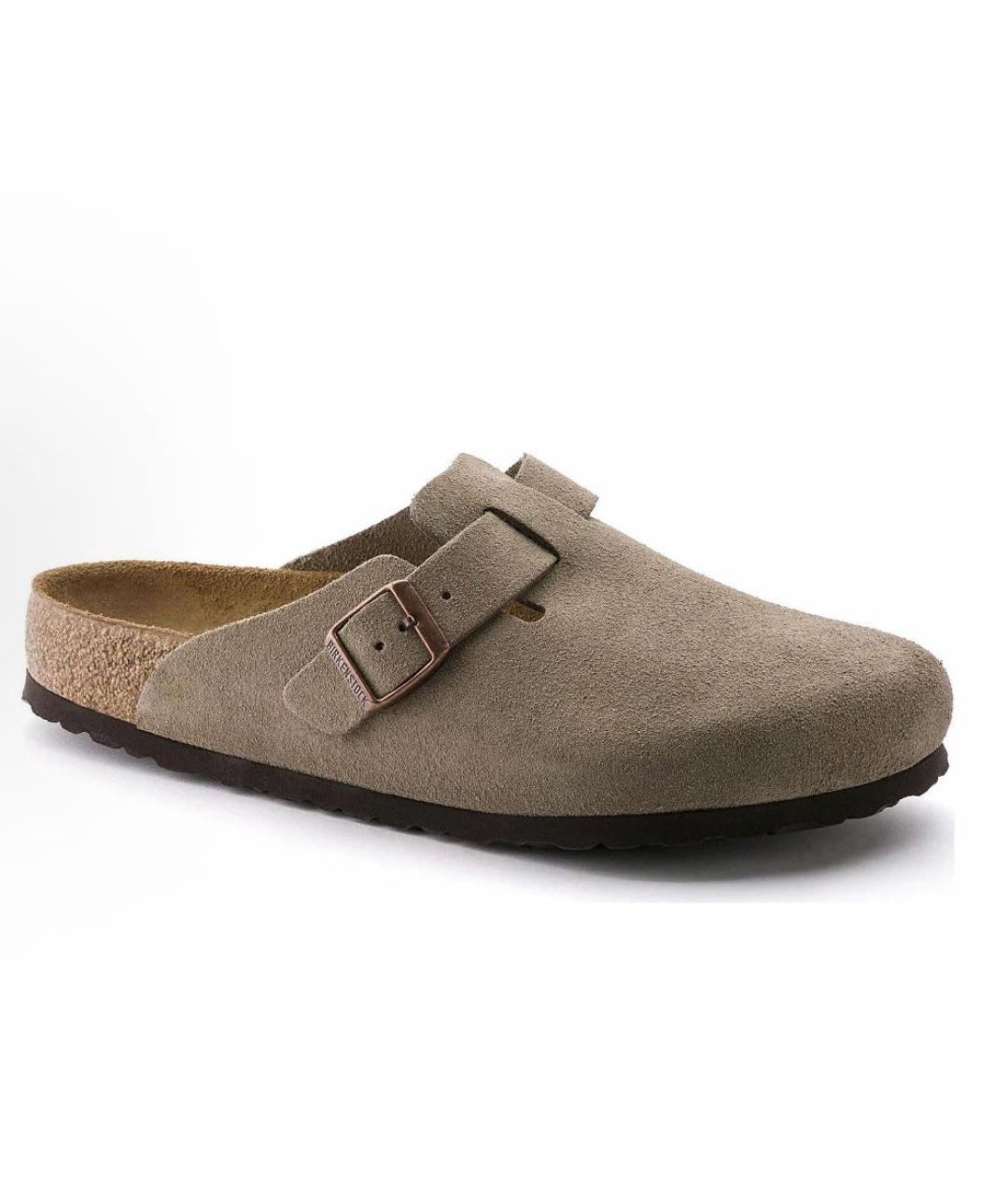 BIRKENSTOCK Замшевые сабо, фото 5