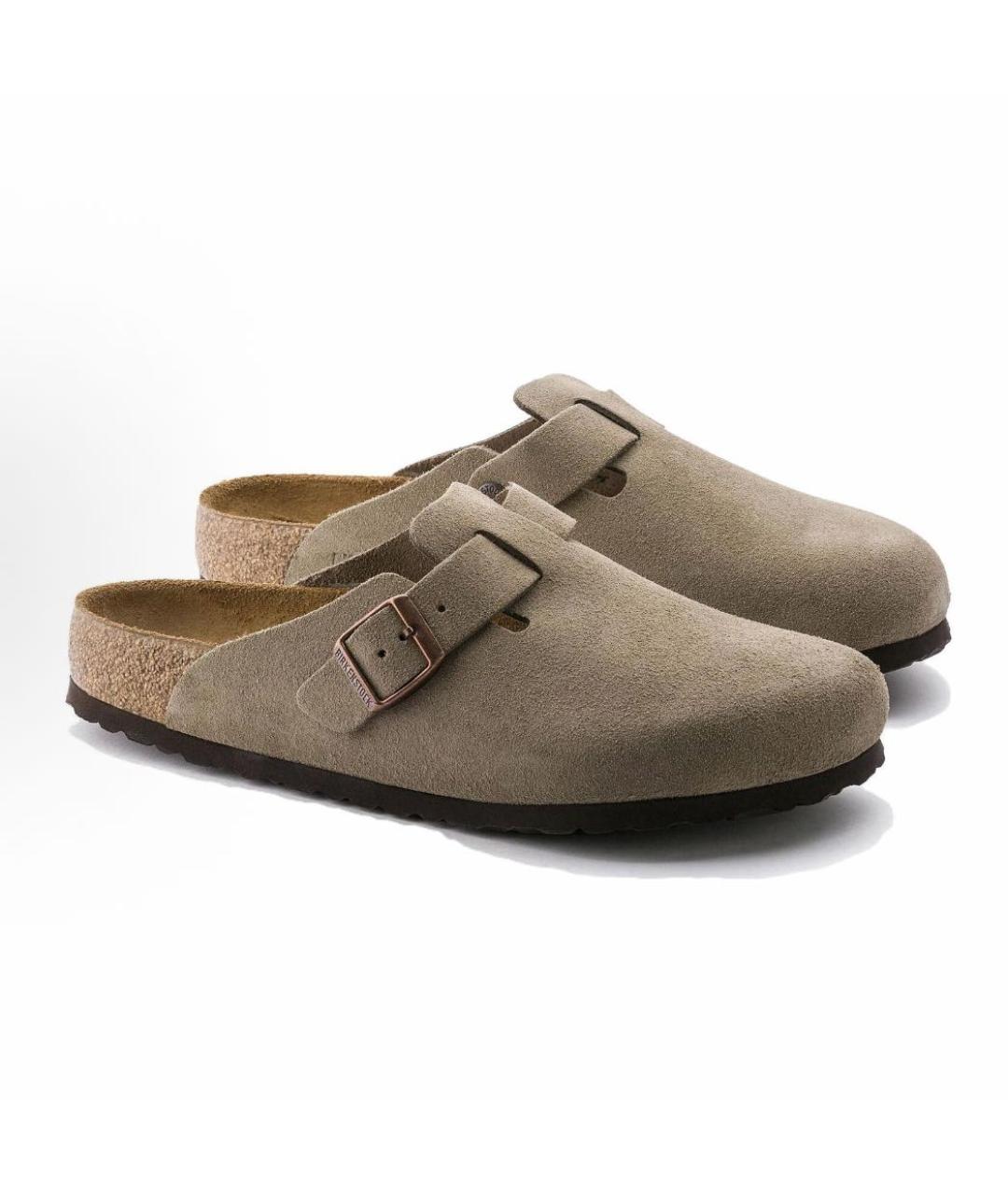 BIRKENSTOCK Замшевые сабо, фото 2