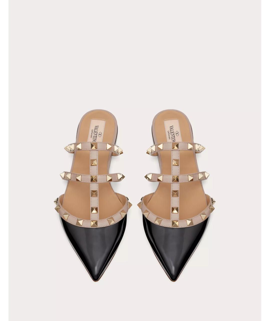 VALENTINO Черные сабо, фото 4