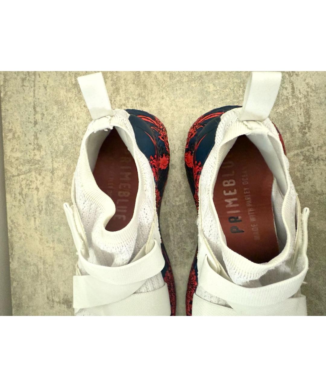 ADIDAS BY STELLA MCCARTNEY Белые текстильные кроссовки, фото 4