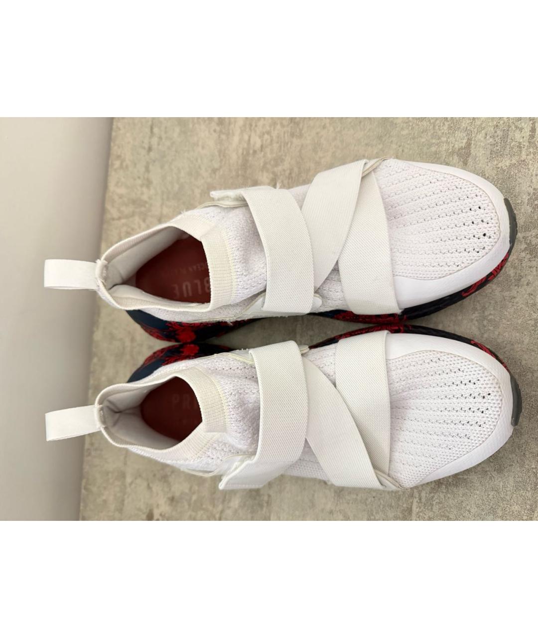 ADIDAS BY STELLA MCCARTNEY Белые текстильные кроссовки, фото 2