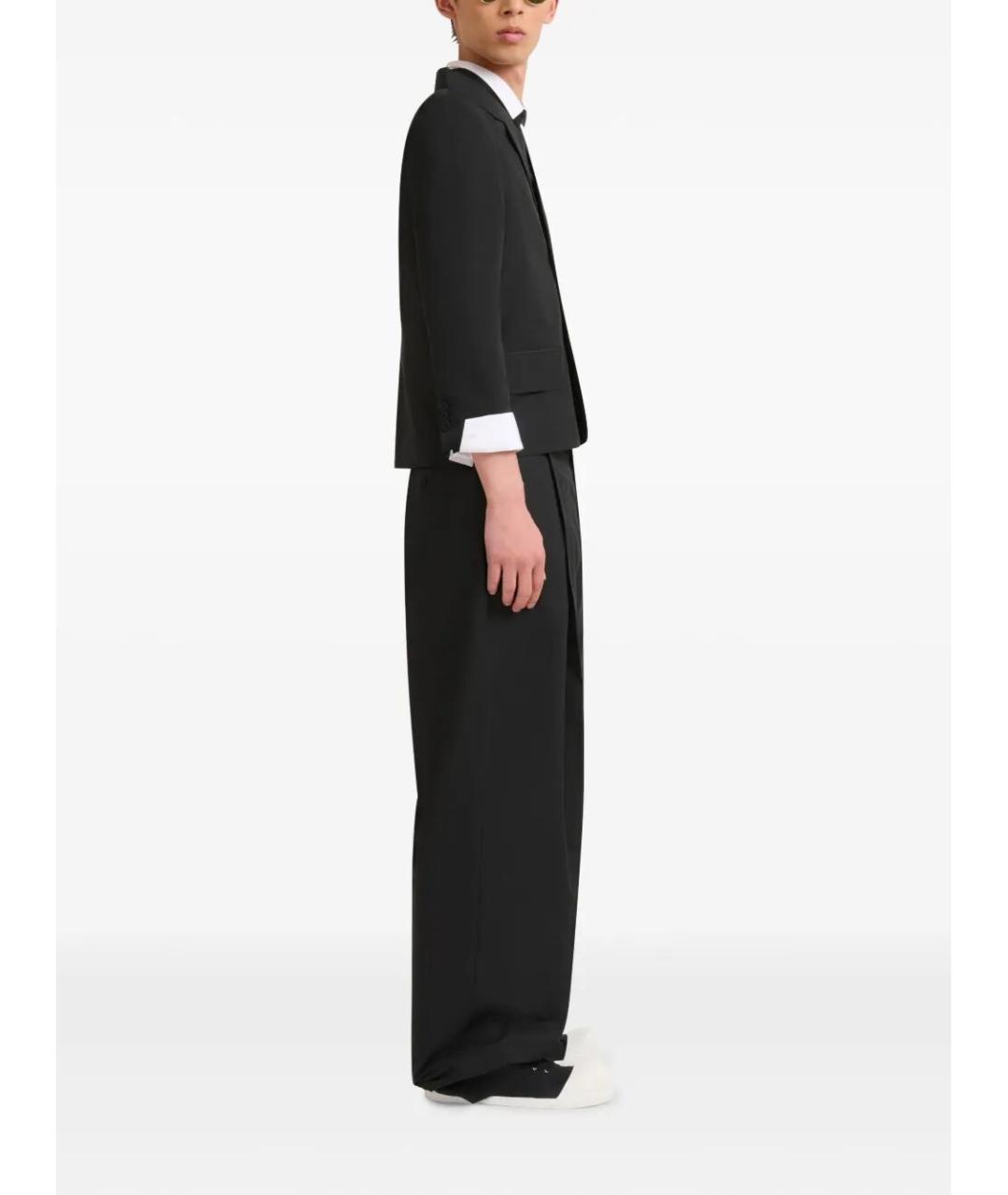 MARNI Черные хлопковые повседневные брюки, фото 5