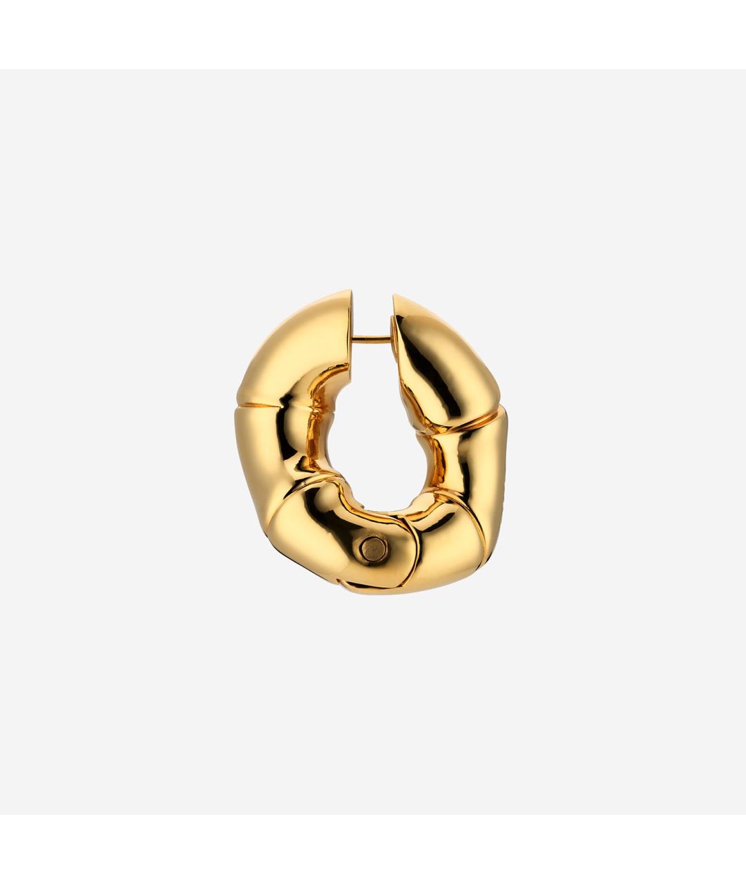 GUCCI Золотые латунные серьги, фото 2