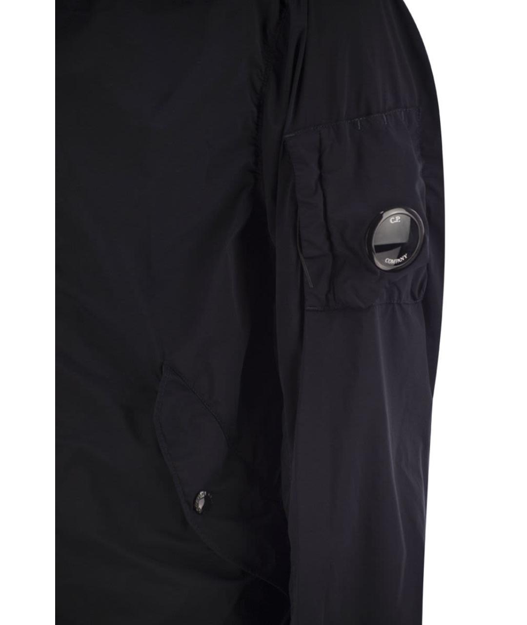 CP COMPANY Синяя полиамидовая куртка, фото 4