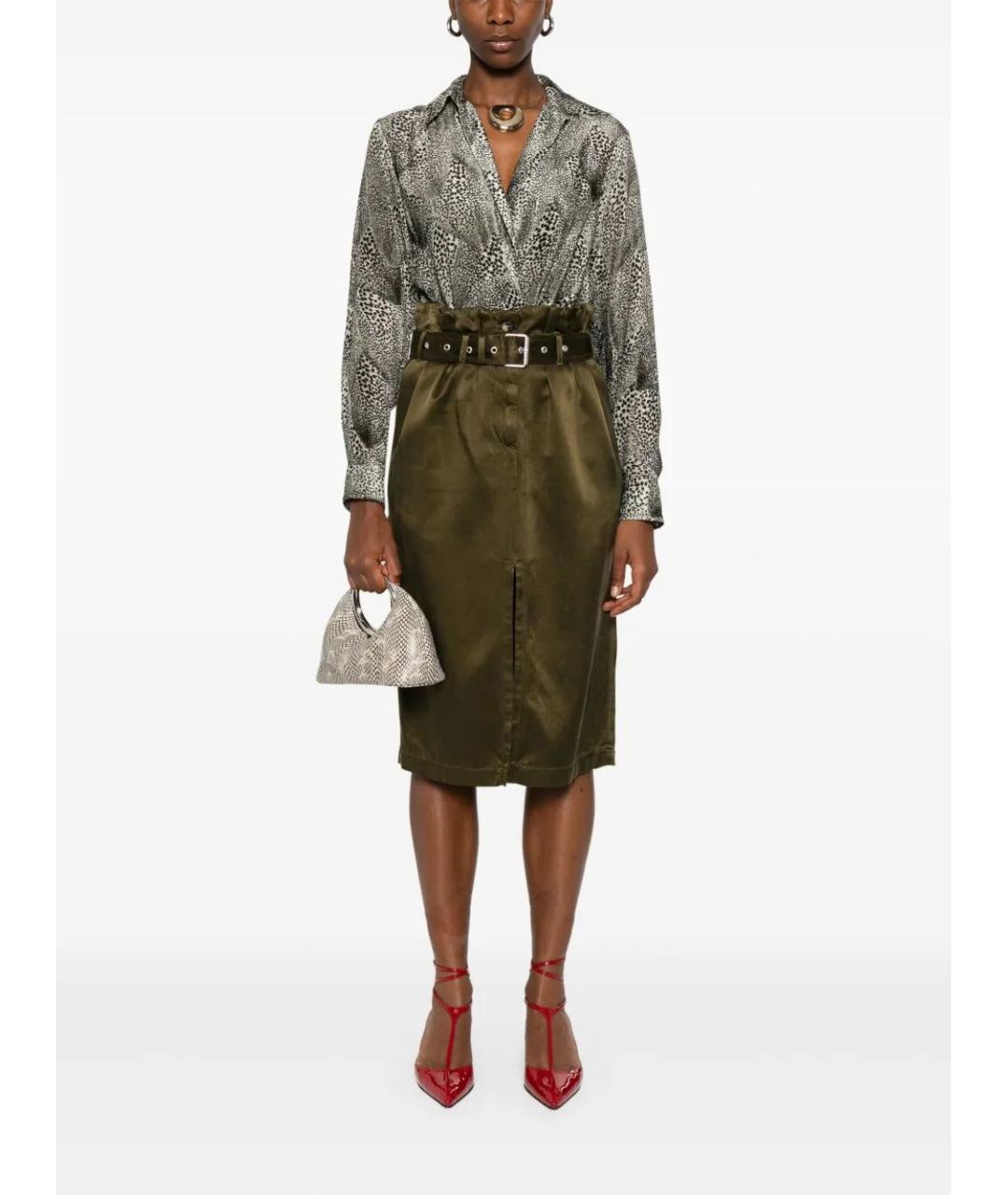 DRIES VAN NOTEN Мульти вискозная блузы, фото 4
