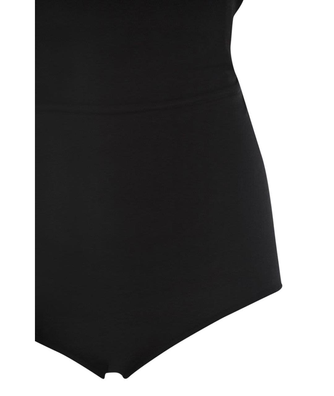 MAX MARA Черный вискозный комбинезон, фото 3