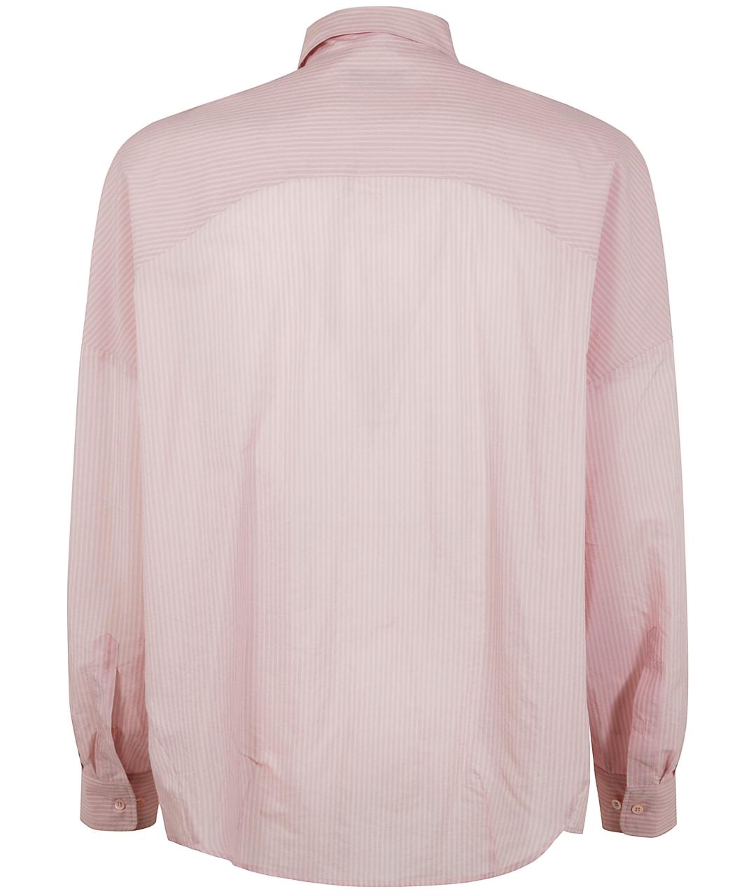 DRIES VAN NOTEN Розовая хлопковая рубашка, фото 2