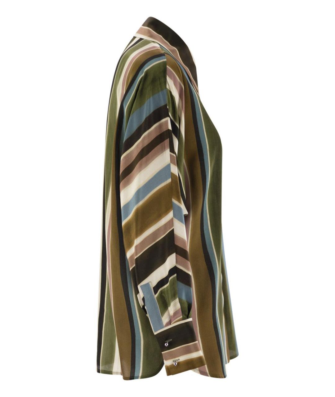 MAX MARA Мульти шелковая рубашка, фото 3